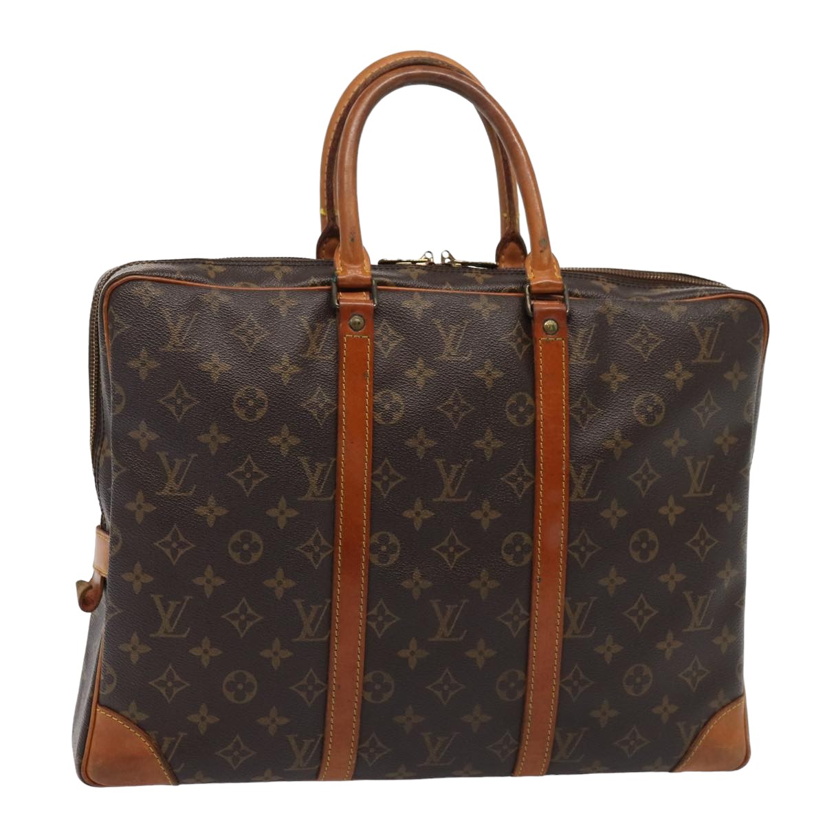 LOUIS VUITTON Monogram Porte Documents Voyage Business Bag M53361 LV Auth th5111