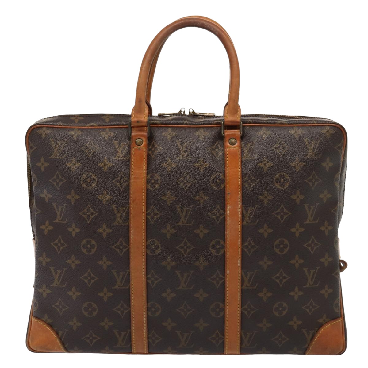 LOUIS VUITTON Monogram Porte Documents Voyage Business Bag M53361 LV Auth th5111 - 0