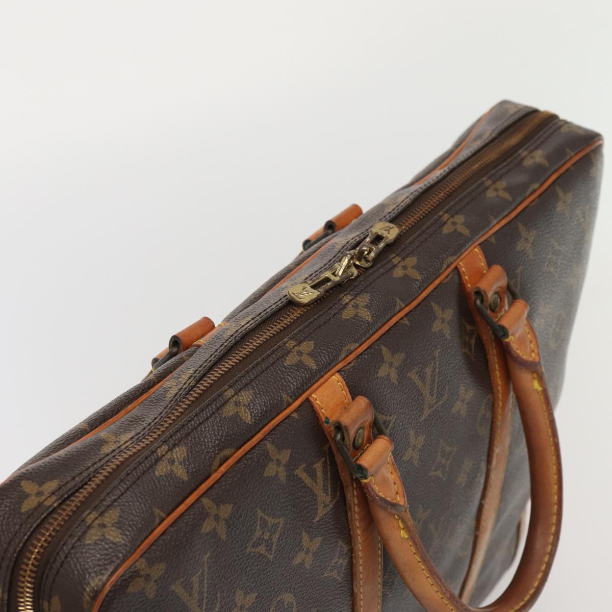 LOUIS VUITTON Monogram Porte Documents Voyage Business Bag M53361 LV Auth th5111