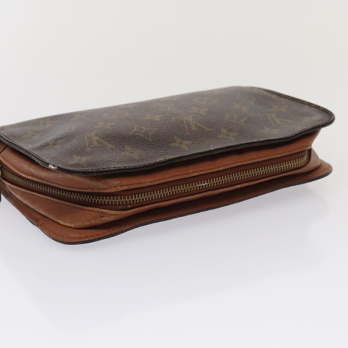 LOUIS VUITTON Monogram Orsay Clutch Bag M51790 LV Auth th5116