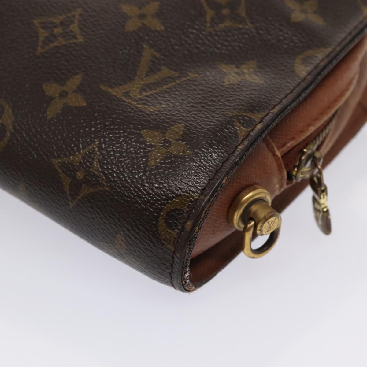 LOUIS VUITTON Monogram Orsay Clutch Bag M51790 LV Auth th5116