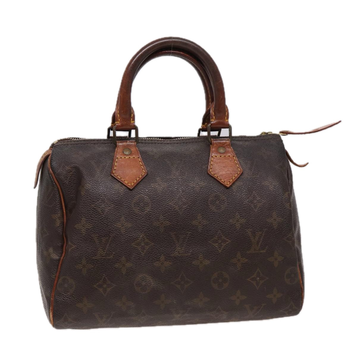 LOUIS VUITTON Monogram Speedy 25 Hand Bag M41528 LV Auth th5120