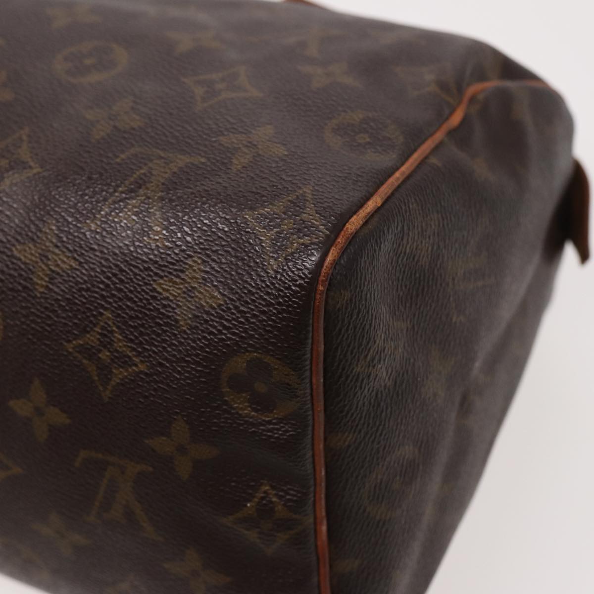 LOUIS VUITTON Monogram Speedy 25 Hand Bag M41528 LV Auth th5120