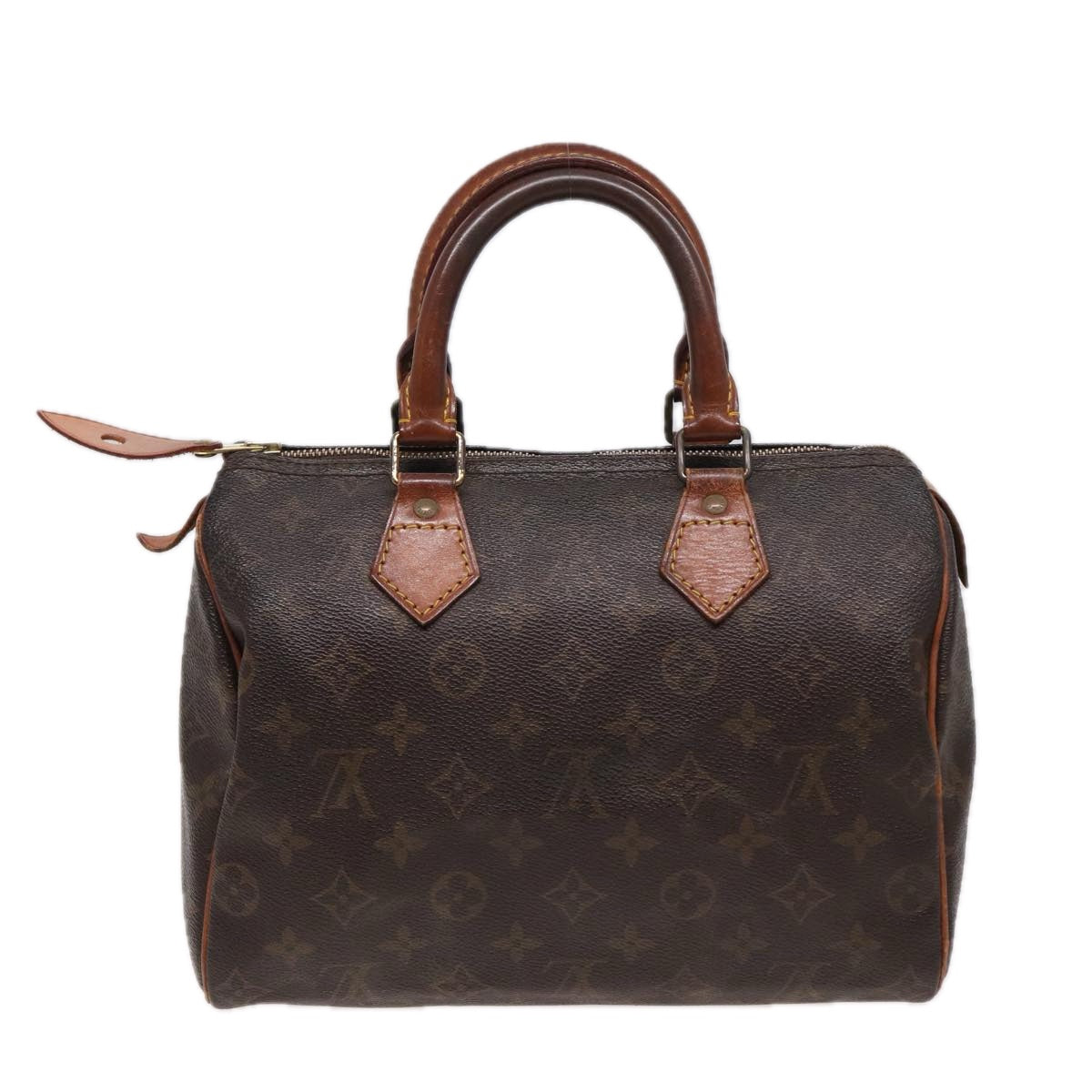 LOUIS VUITTON Monogram Speedy 25 Hand Bag M41528 LV Auth th5120