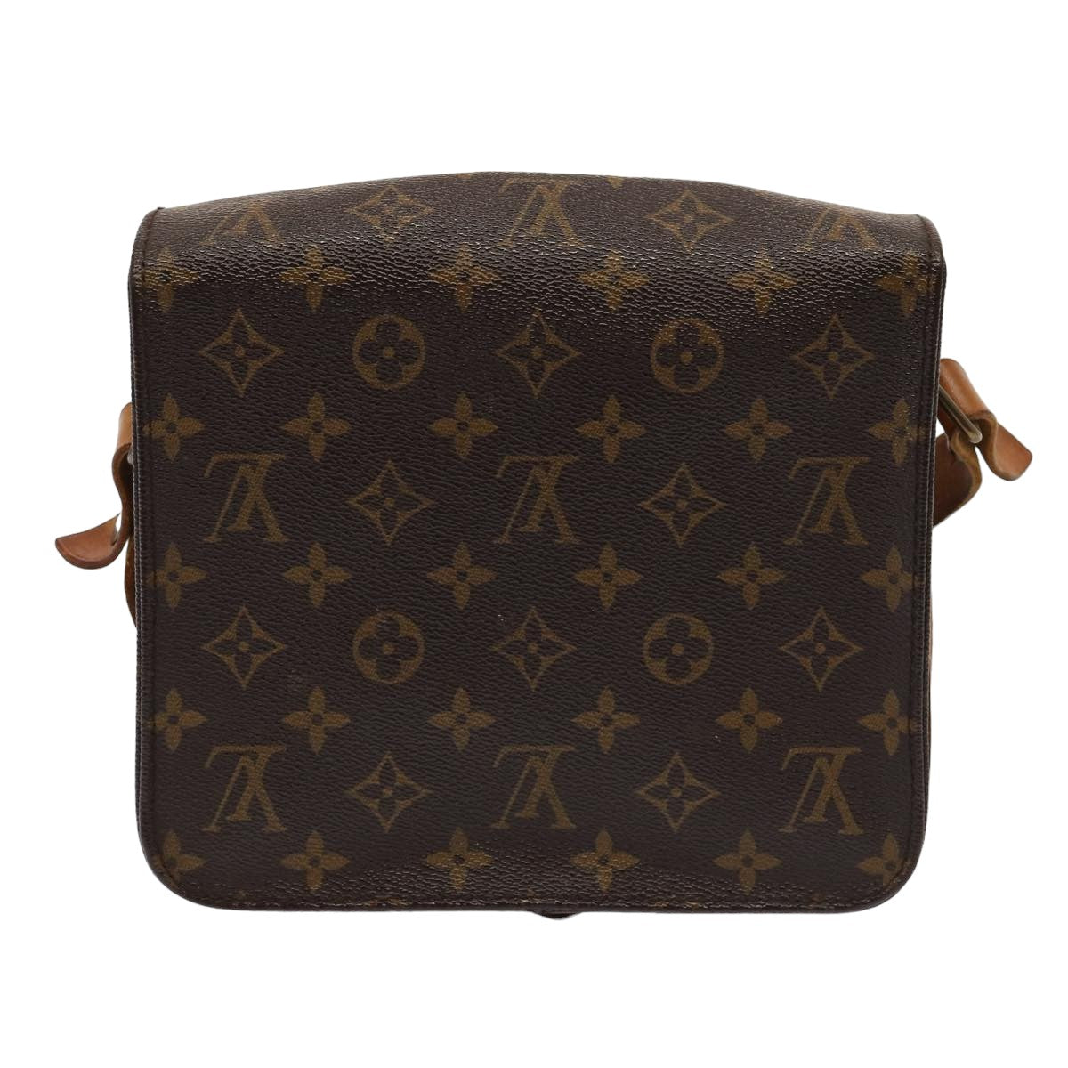 LOUIS VUITTON Monogram Cartouchiere MM Shoulder Bag M51253 LV Auth th5125 - 0