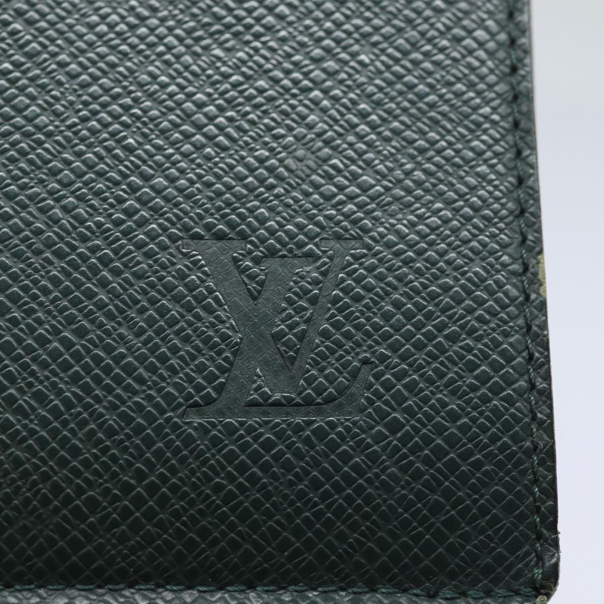 LOUIS VUITTON Taiga Document Case Clutch Bag Epicea E34490 LV Auth th5154