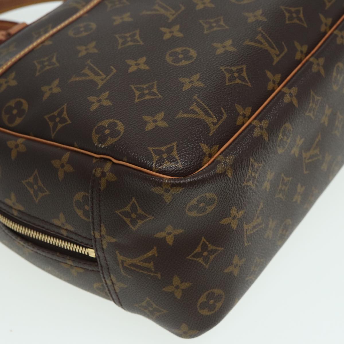 LOUIS VUITTON Monogram Deauville Hand Bag M47270 LV Auth th5155