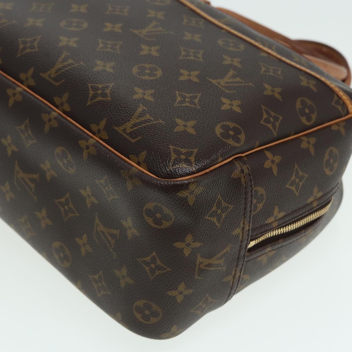 LOUIS VUITTON Monogram Deauville Hand Bag M47270 LV Auth th5155