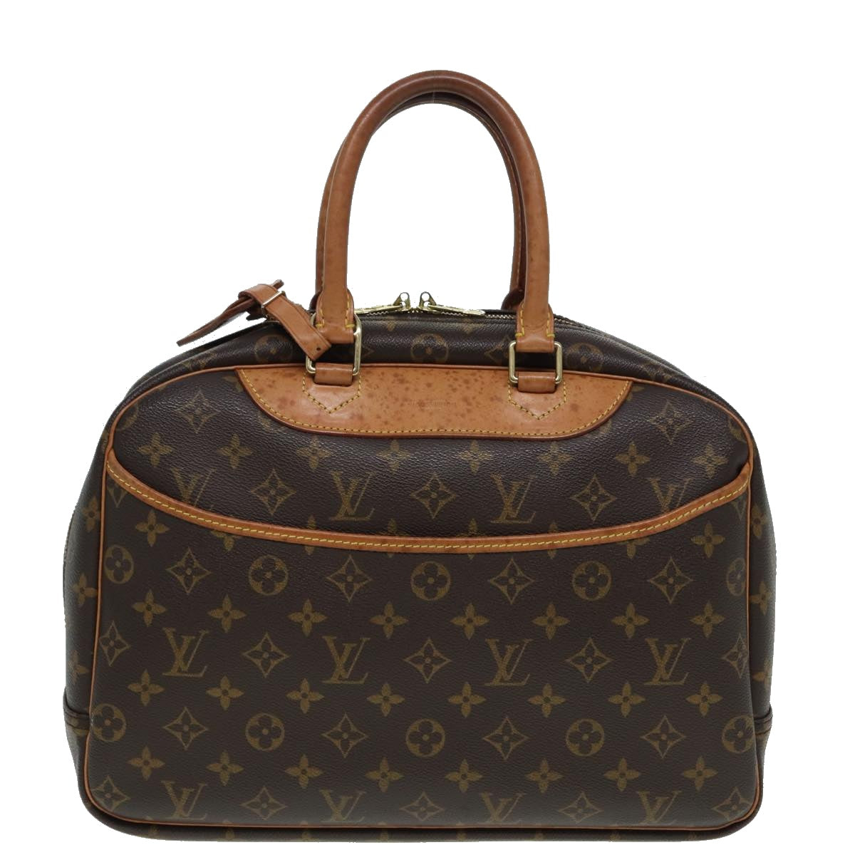 LOUIS VUITTON Monogram Deauville Hand Bag M47270 LV Auth th5155