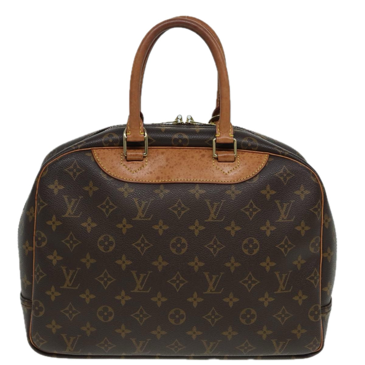 LOUIS VUITTON Monogram Deauville Hand Bag M47270 LV Auth th5155