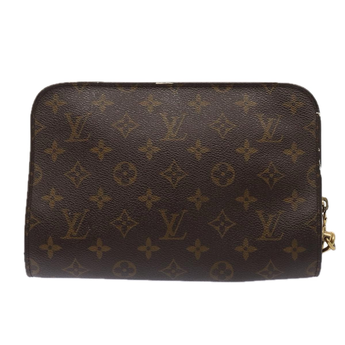 LOUIS VUITTON Monogram Orsay Clutch Bag M51790 LV Auth th5175