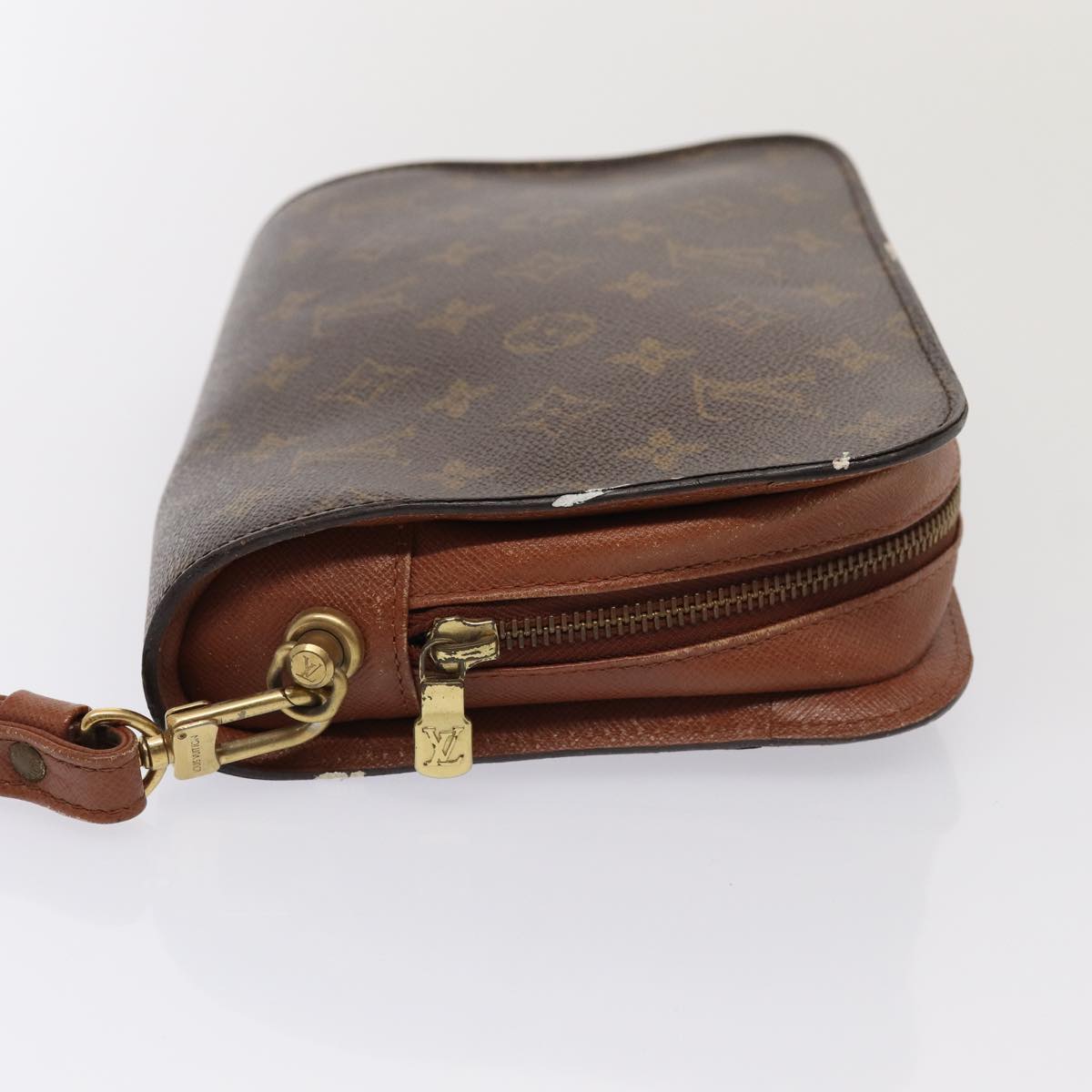 LOUIS VUITTON Monogram Orsay Clutch Bag M51790 LV Auth th5175