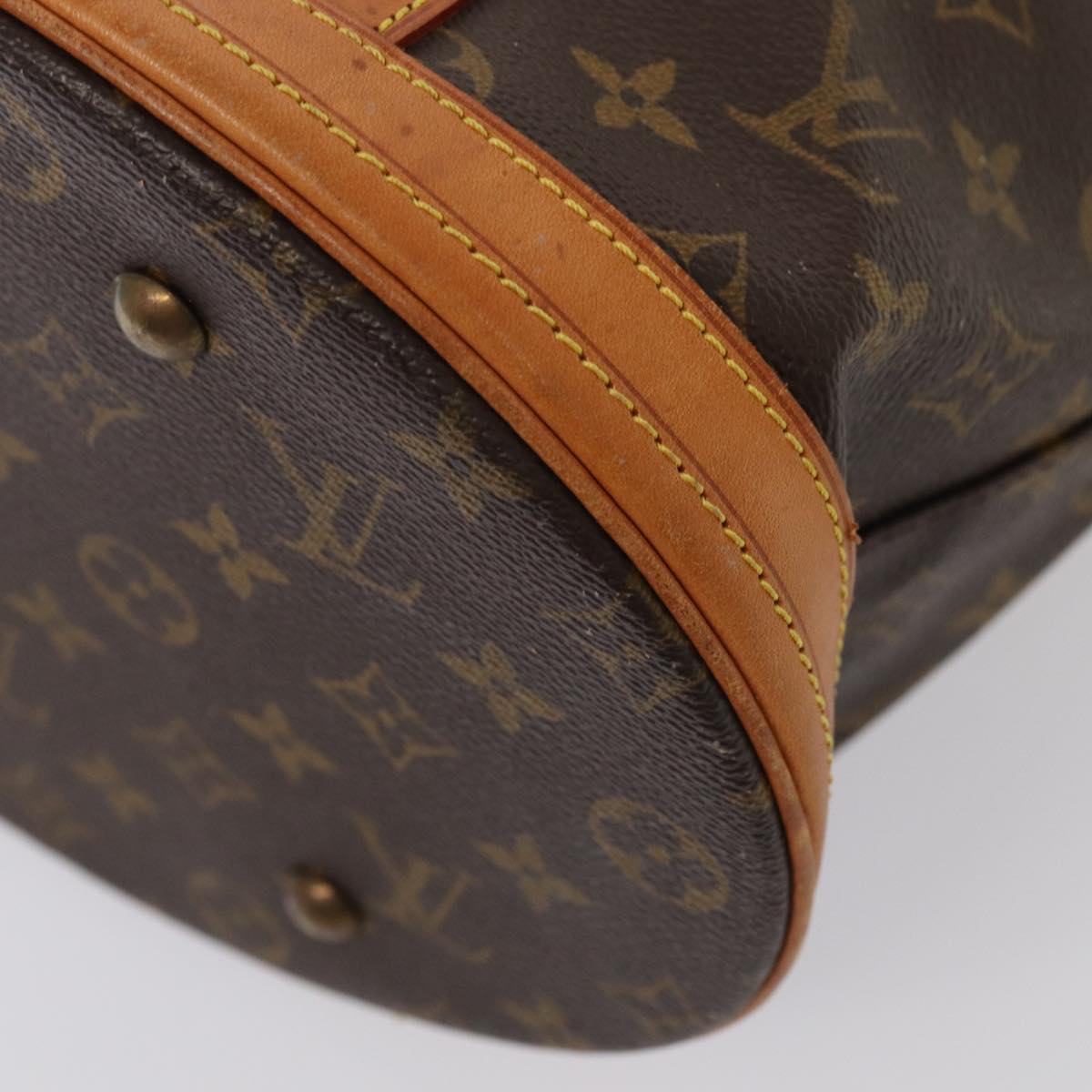 LOUIS VUITTON Monogram Bucket GM Shoulder Bag M42236 LV Auth th5179