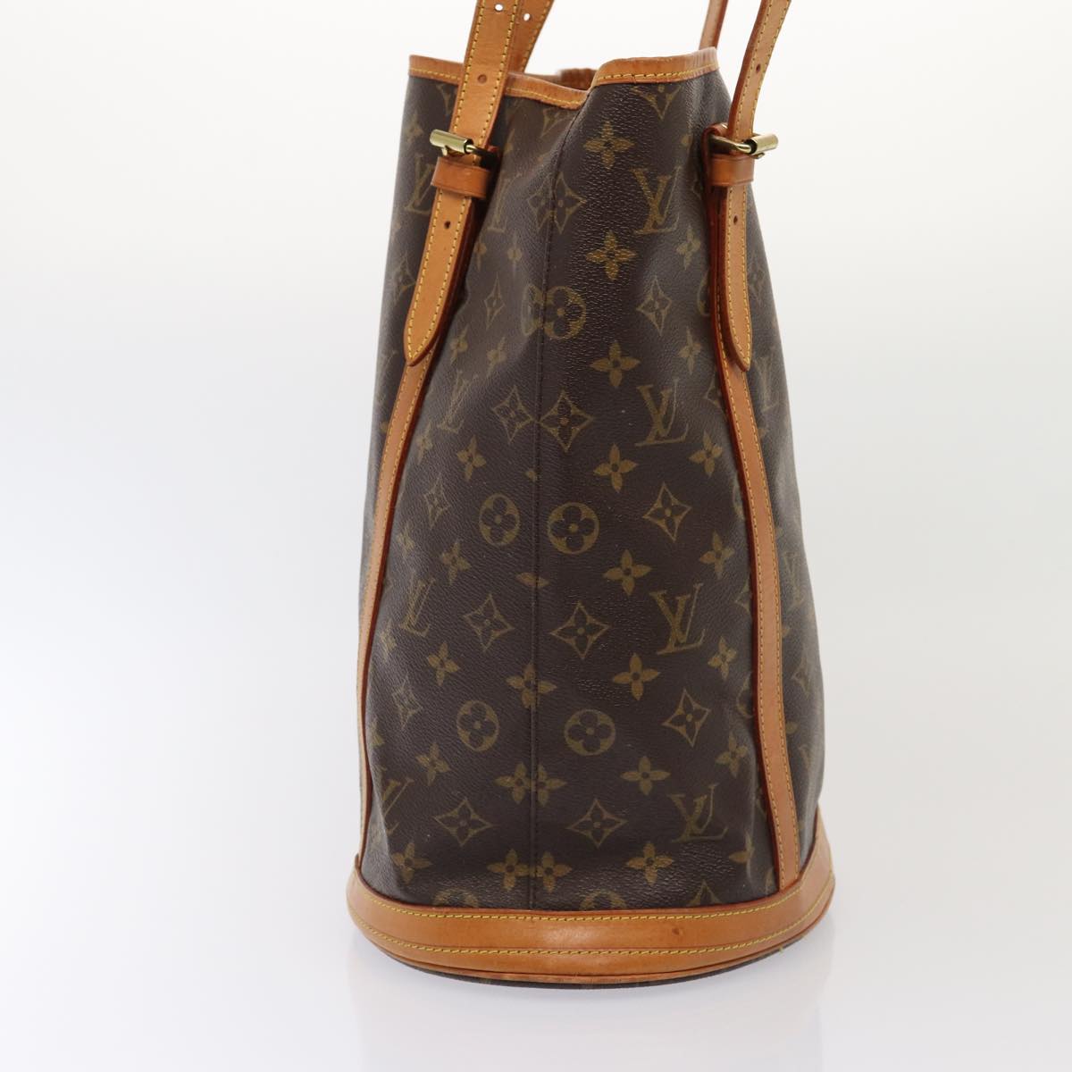 LOUIS VUITTON Monogram Bucket GM Shoulder Bag M42236 LV Auth th5179