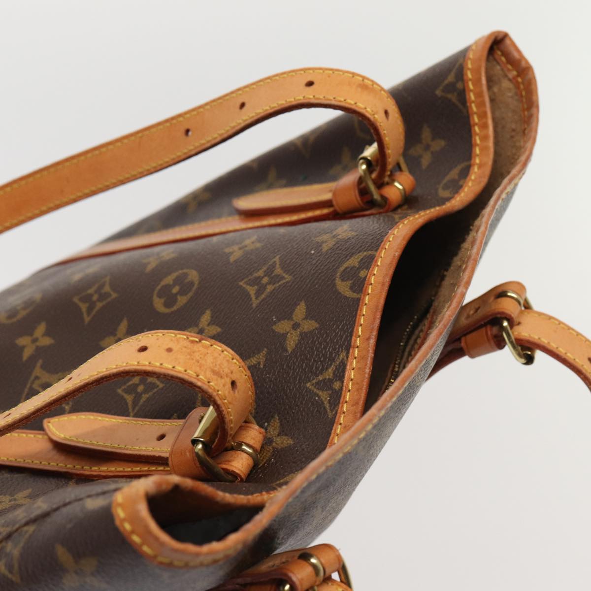 LOUIS VUITTON Monogram Bucket GM Shoulder Bag M42236 LV Auth th5179