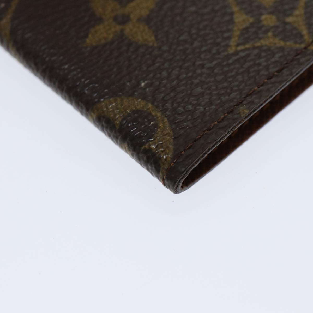 LOUIS VUITTON Monogram Porte Cartes Credit Pression Case M60937 LV Auth th5181