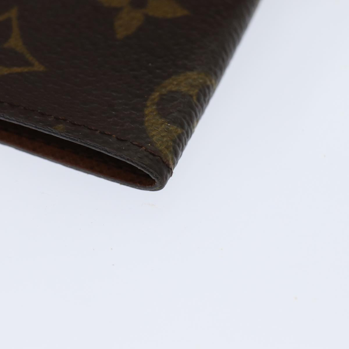 LOUIS VUITTON Monogram Porte Cartes Credit Pression Case M60937 LV Auth th5181