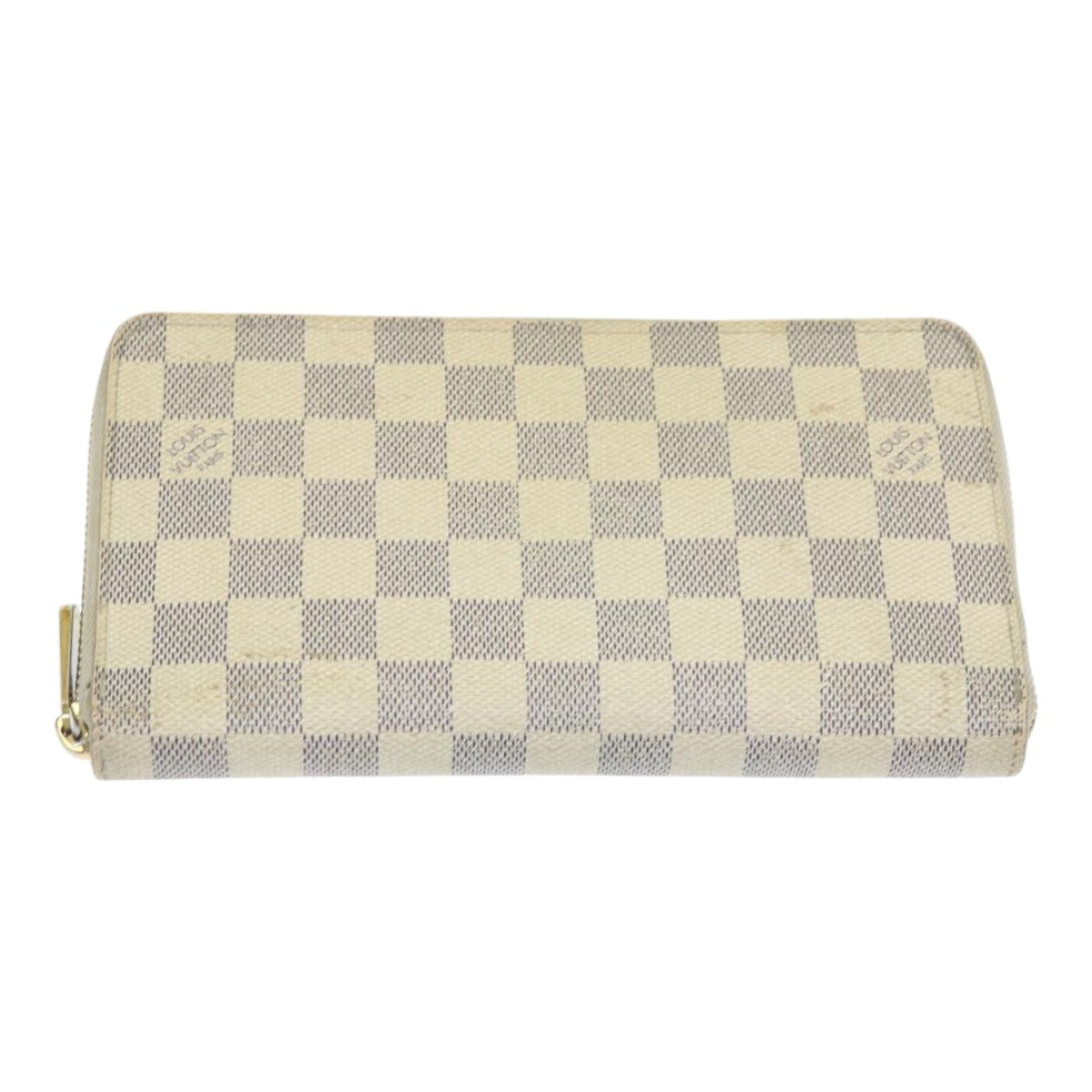 LOUIS VUITTON Damier Azur Zippy Organizer Long Wallet N60012 LV Auth th5182 - 0