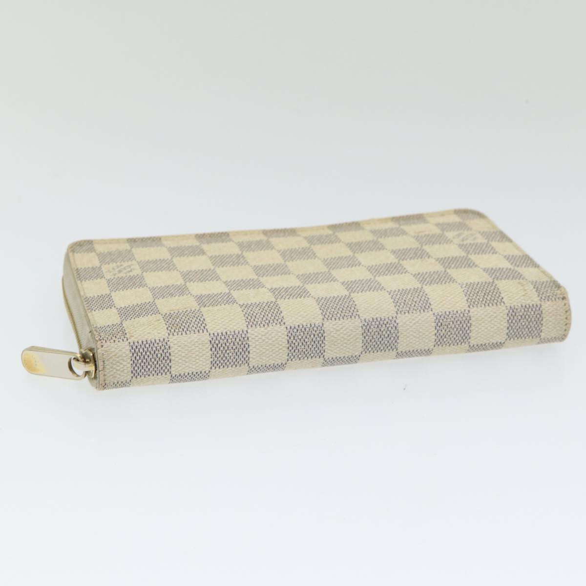 LOUIS VUITTON Damier Azur Zippy Organizer Long Wallet N60012 LV Auth th5182