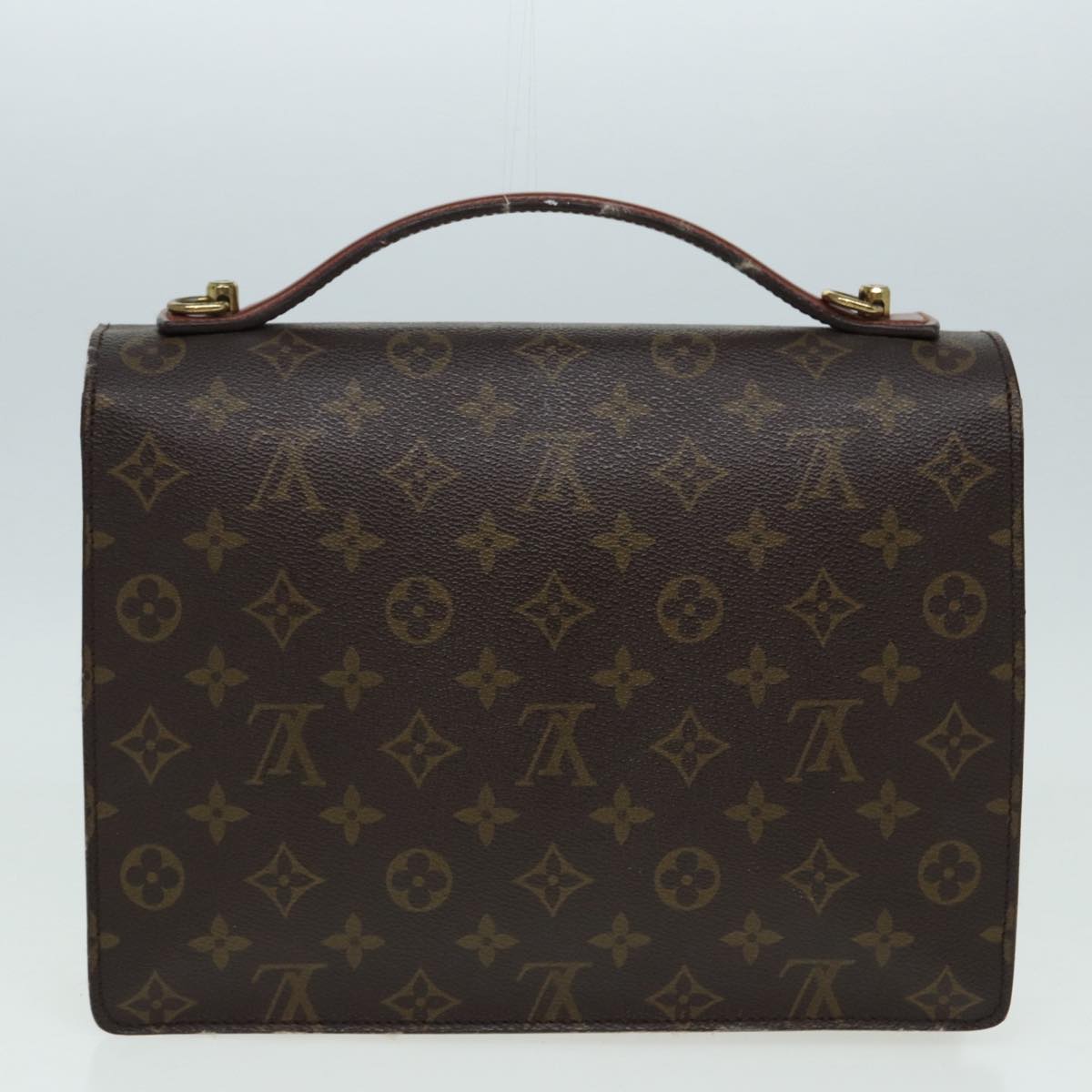 LOUIS VUITTON Monogram Monceau 28 Hand Bag 2way M51185 LV Auth th5187 - 0