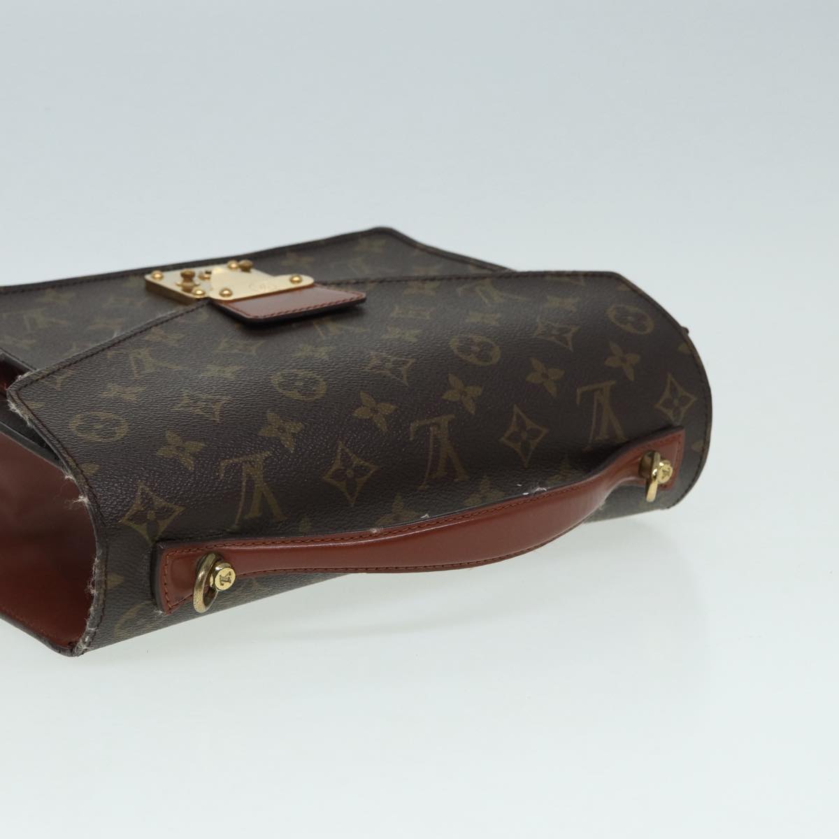 LOUIS VUITTON Monogram Monceau 28 Hand Bag 2way M51185 LV Auth th5187