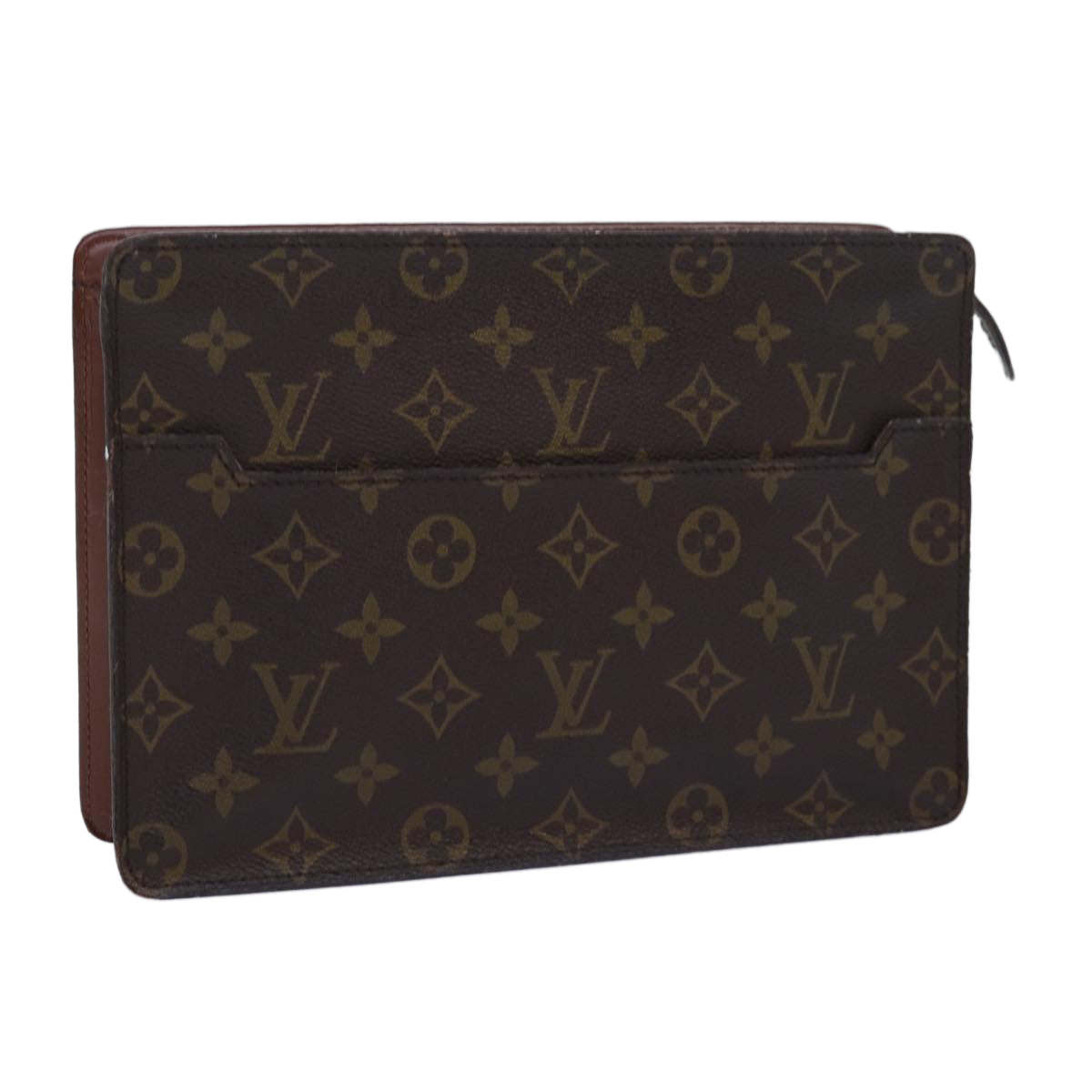 LOUIS VUITTON Monogram Pochette Homme Clutch Bag M51795 LV Auth th5189