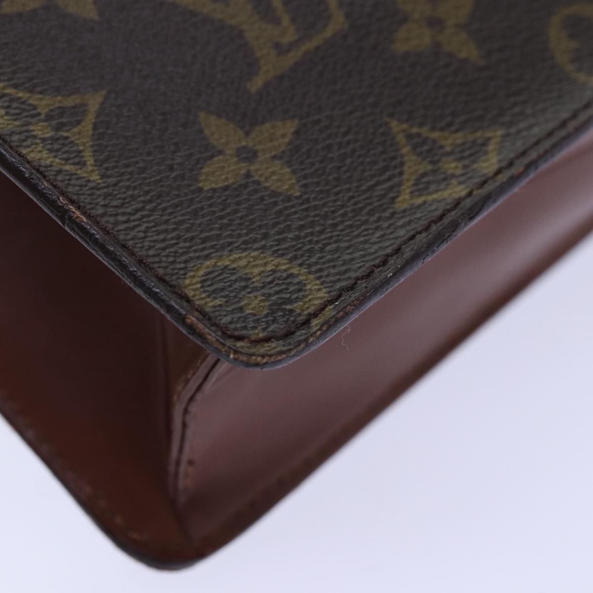 LOUIS VUITTON Monogram Pochette Homme Clutch Bag M51795 LV Auth th5189