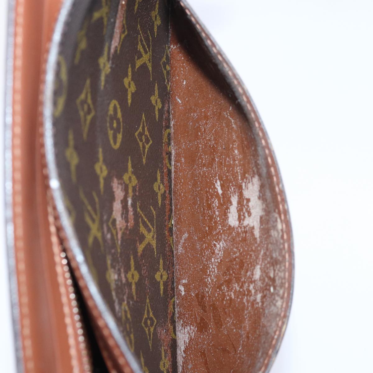 LOUIS VUITTON Monogram Pochette Homme Clutch Bag M51795 LV Auth th5189