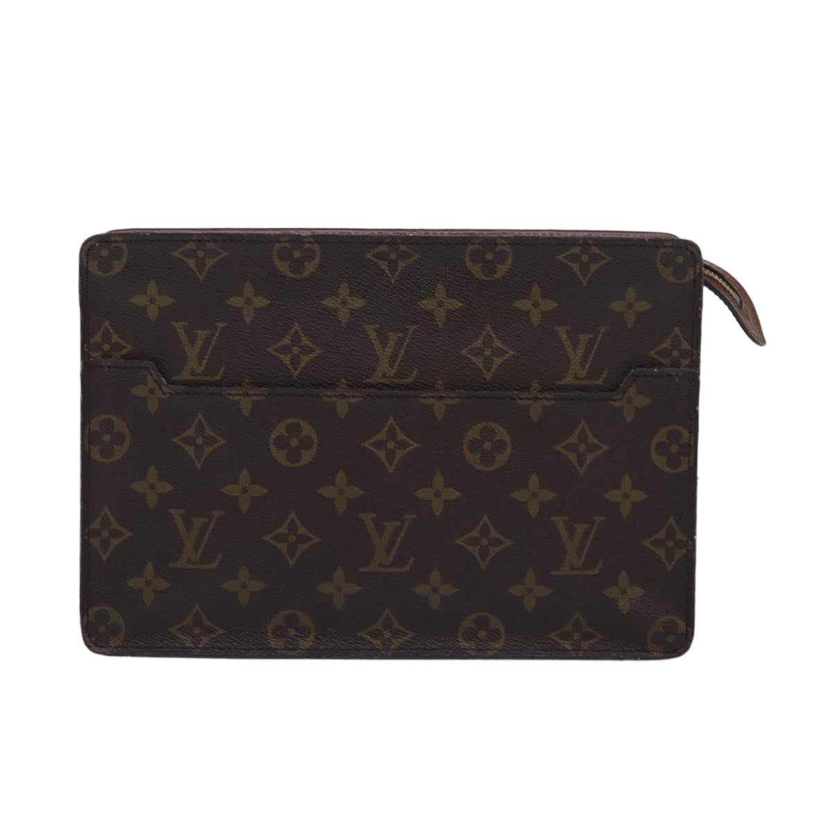 LOUIS VUITTON Monogram Pochette Homme Clutch Bag M51795 LV Auth th5189