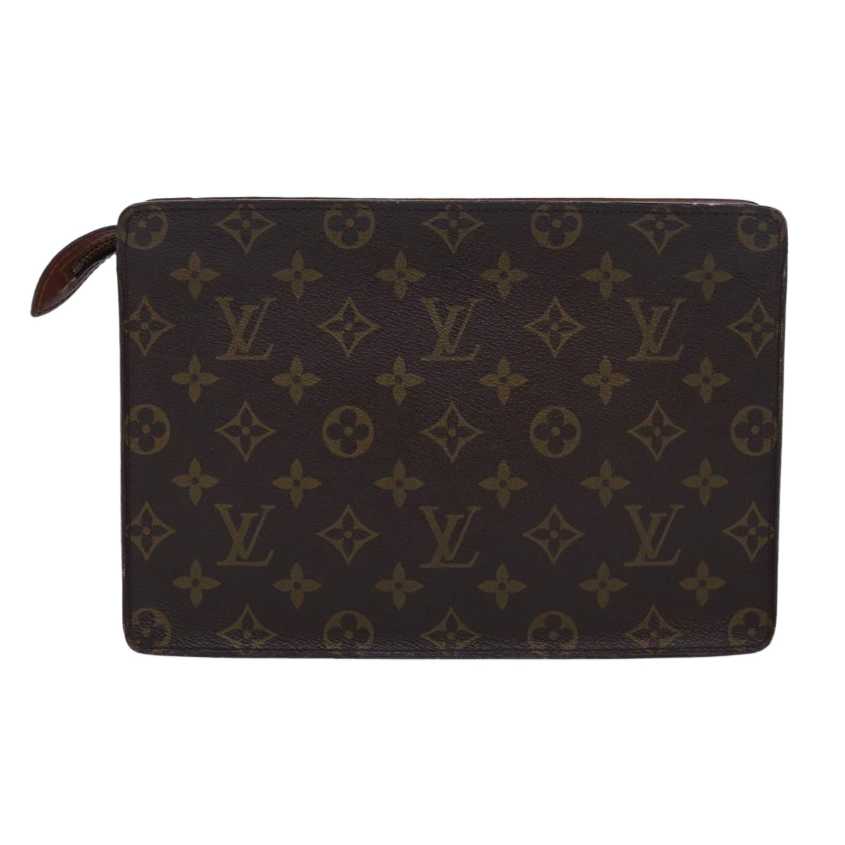 LOUIS VUITTON Monogram Pochette Homme Clutch Bag M51795 LV Auth th5189 - 0