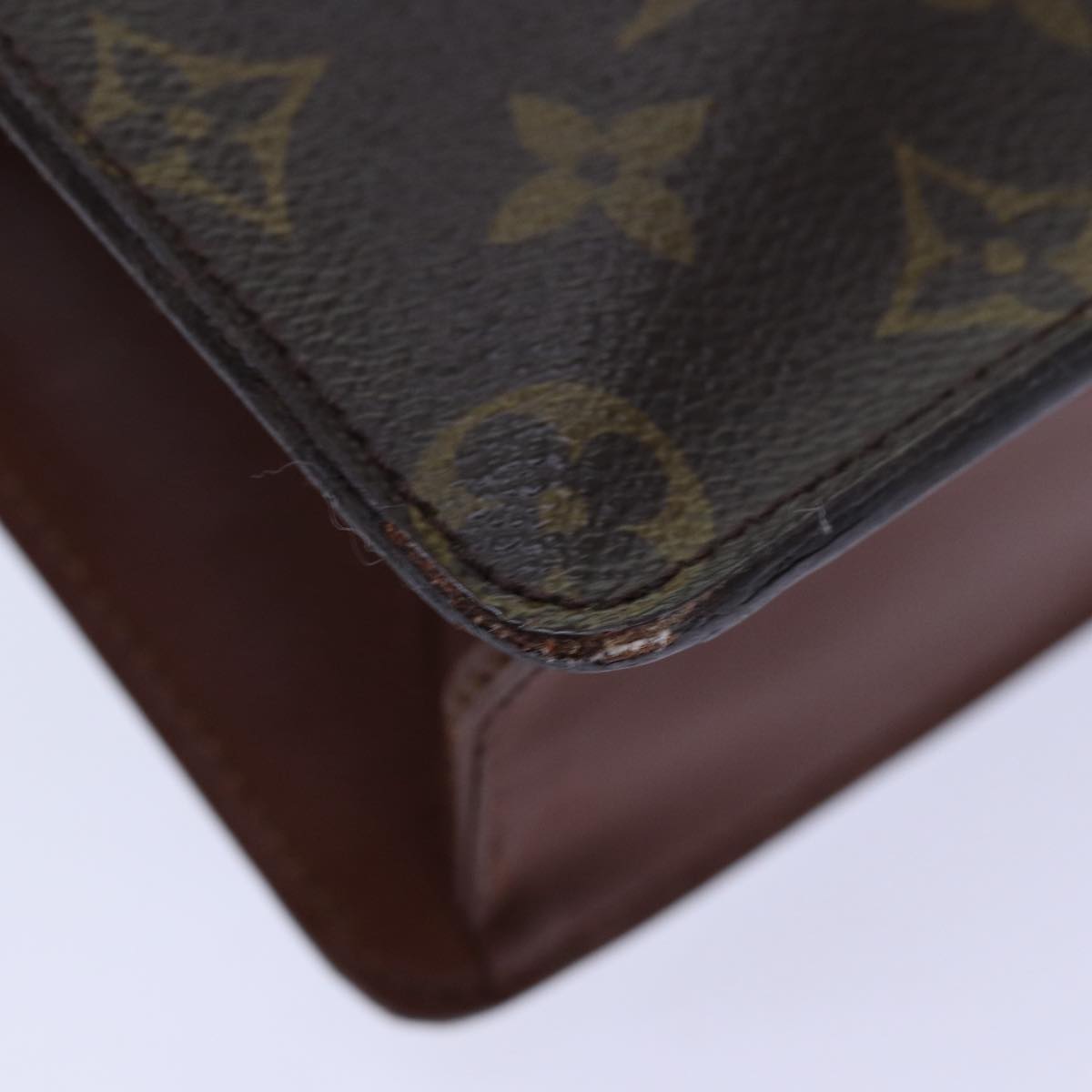 LOUIS VUITTON Monogram Pochette Homme Clutch Bag M51795 LV Auth th5189