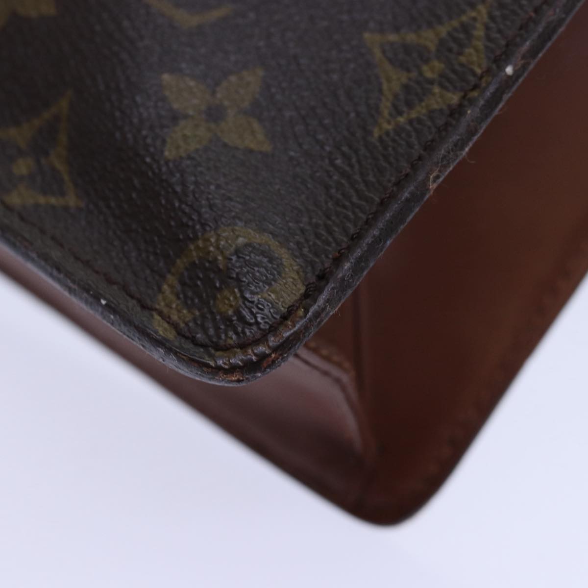 LOUIS VUITTON Monogram Pochette Homme Clutch Bag M51795 LV Auth th5189