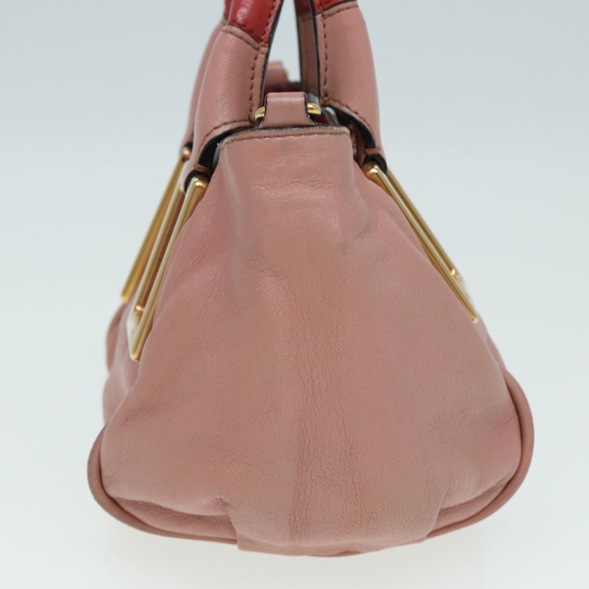 Chloe Hand Bag Leather 2way Pink Auth th5192