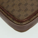 GUCCI Micro GG Supreme Shoulder Bag PVC Brown Beige 004 112 0158 Auth th5194-14