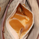 GUCCI Micro GG Supreme Shoulder Bag PVC Brown Beige 004 112 0158 Auth th5194-22