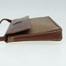 GUCCI Micro GG Supreme Shoulder Bag PVC Brown Beige 004 112 0158 Auth th5194-3