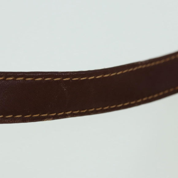 GUCCI Micro GG Supreme Shoulder Bag PVC Brown Beige 004 112 0158 Auth th5194