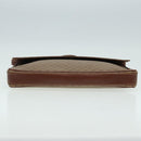 GUCCI Micro GG Supreme Shoulder Bag PVC Brown Beige 004 112 0158 Auth th5194-5