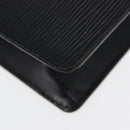 LOUIS VUITTON Epi Pochette Homme Clutch Bag Black Noir M52522 LV Auth th5197-16