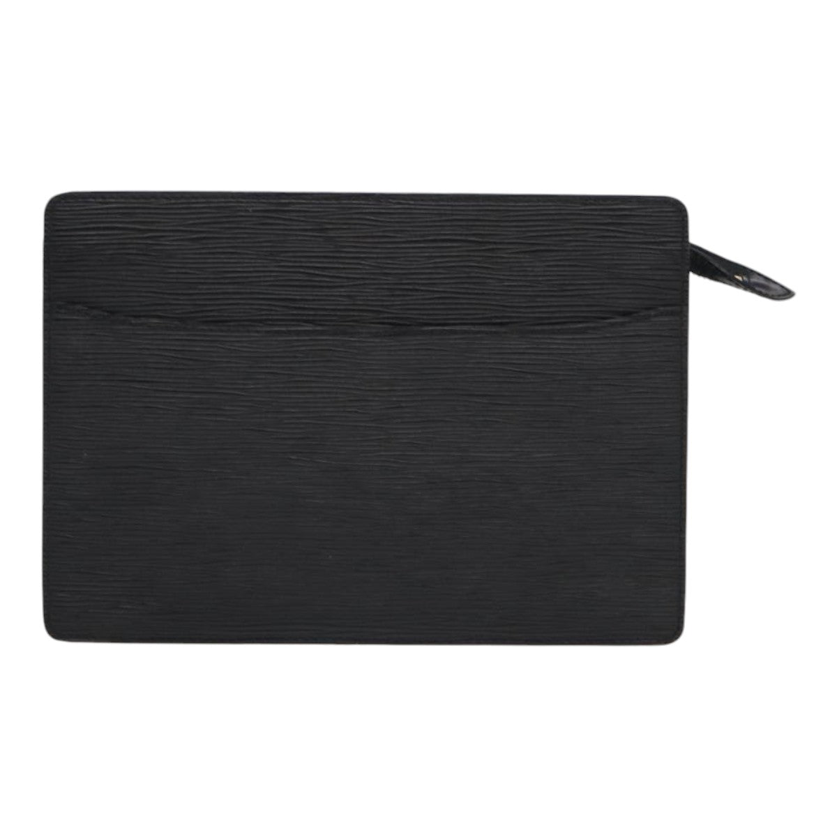 LOUIS VUITTON Epi Pochette Homme Clutch Bag Black Noir M52522 LV Auth th5197