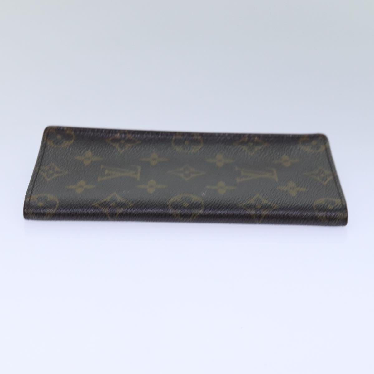 LOUIS VUITTON Monogram Porte Cartes Credit Billfold Wallet M60825 LV Auth th5198