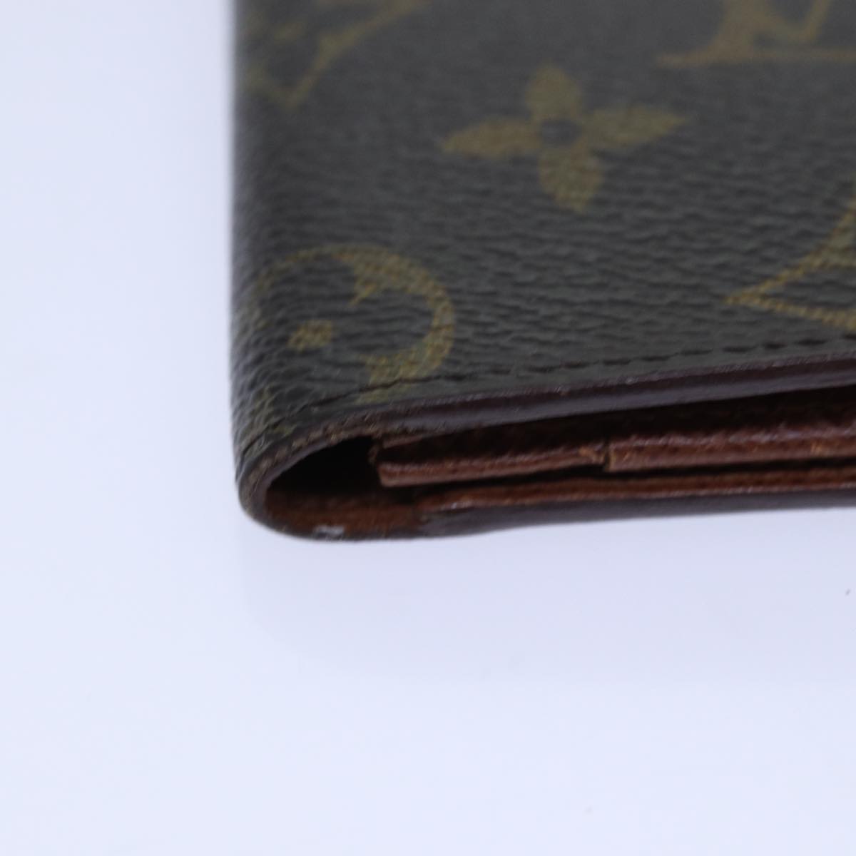 LOUIS VUITTON Monogram Porte Cartes Credit Billfold Wallet M60825 LV Auth th5198