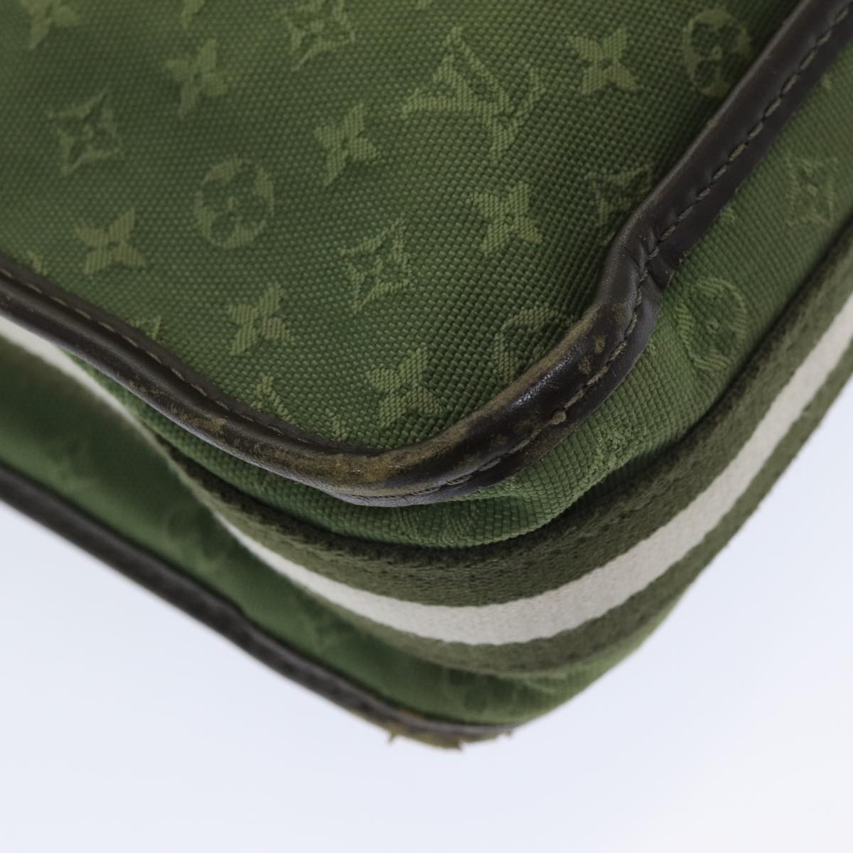 LOUIS VUITTON Monogram Mini Besace Mary Kate Bag TST Khaki M92322 LV Auth th5199