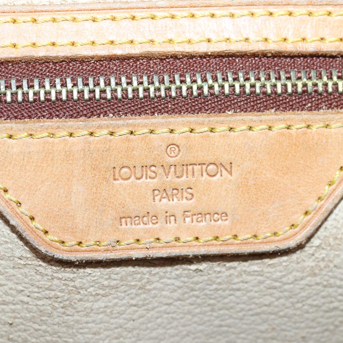 LOUIS VUITTON Monogram Bucket GM Shoulder Bag M42236 LV Auth th5202