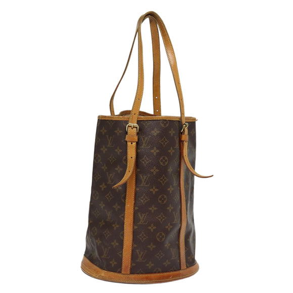 LOUIS VUITTON Monogram Bucket GM Shoulder Bag M42236 LV Auth th5202