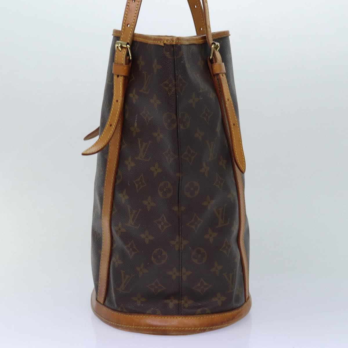 LOUIS VUITTON Monogram Bucket GM Shoulder Bag M42236 LV Auth th5202