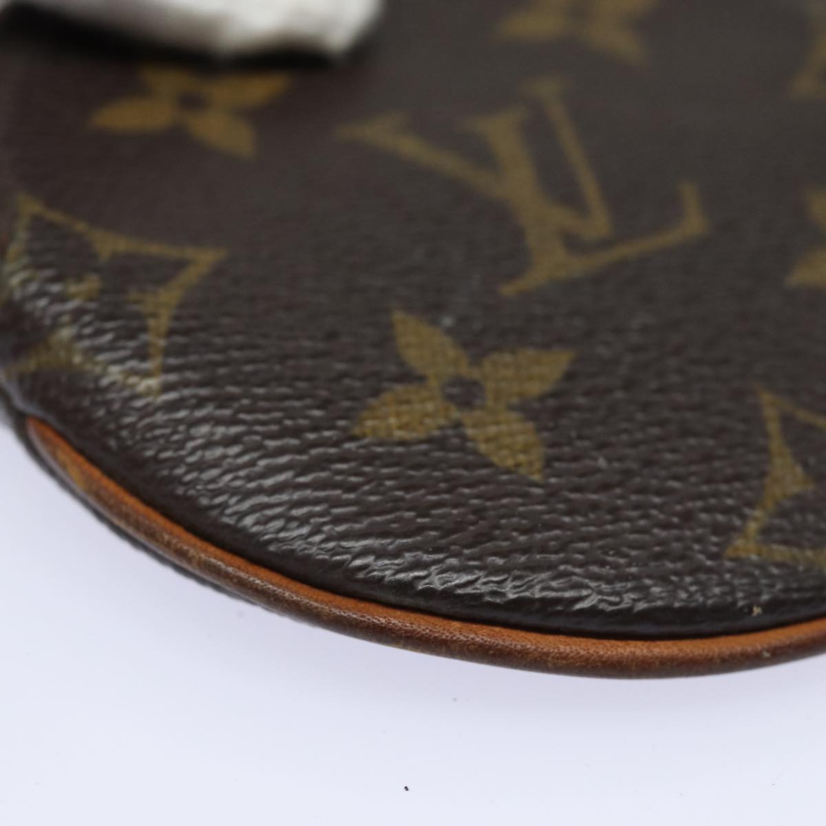 LOUIS VUITTON Monogram Porte Monnaie Rond Coin Purse M61926 LV Auth th5203