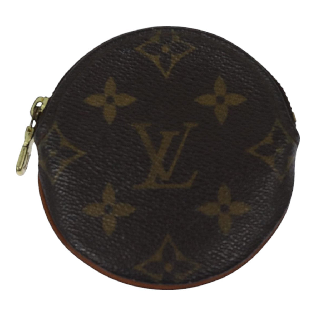 LOUIS VUITTON Monogram Porte Monnaie Rond Coin Purse M61926 LV Auth th5203 - 0