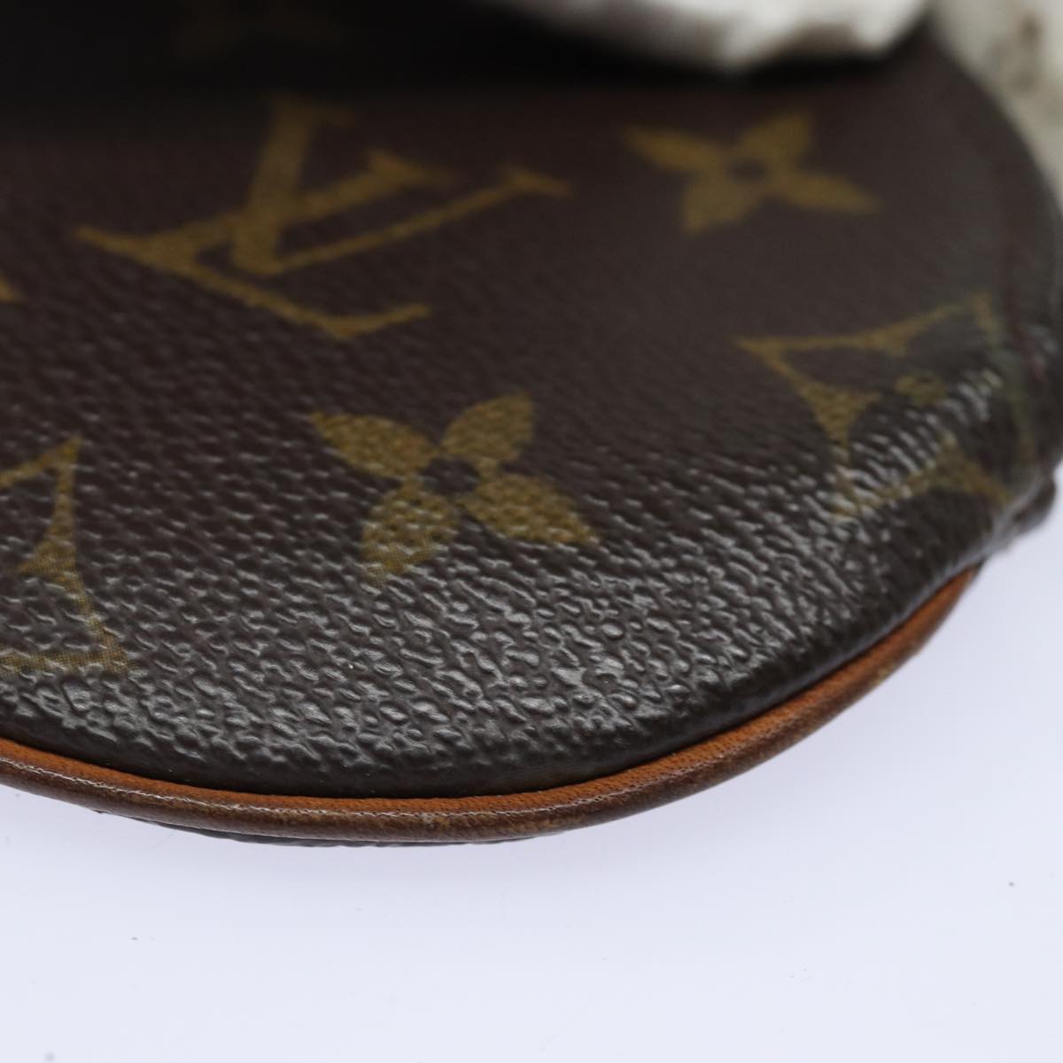 LOUIS VUITTON Monogram Porte Monnaie Rond Coin Purse M61926 LV Auth th5203