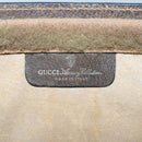 GUCCI GG Supreme Web Sherry Line Clutch Bag PVC Beige Red 84 01 001 Auth th5211-8